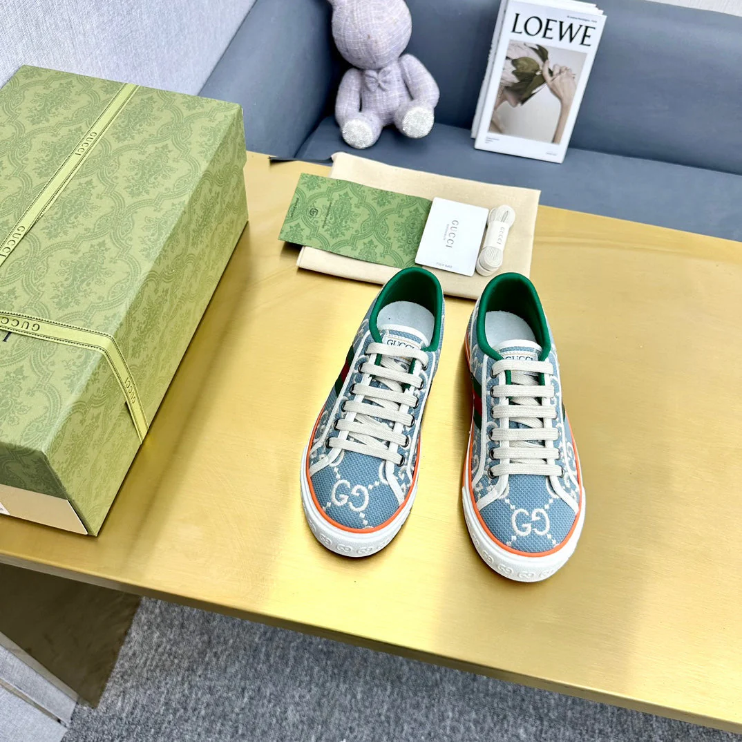 GG TENNIS 1977 TRAINER BLUE CANVAS