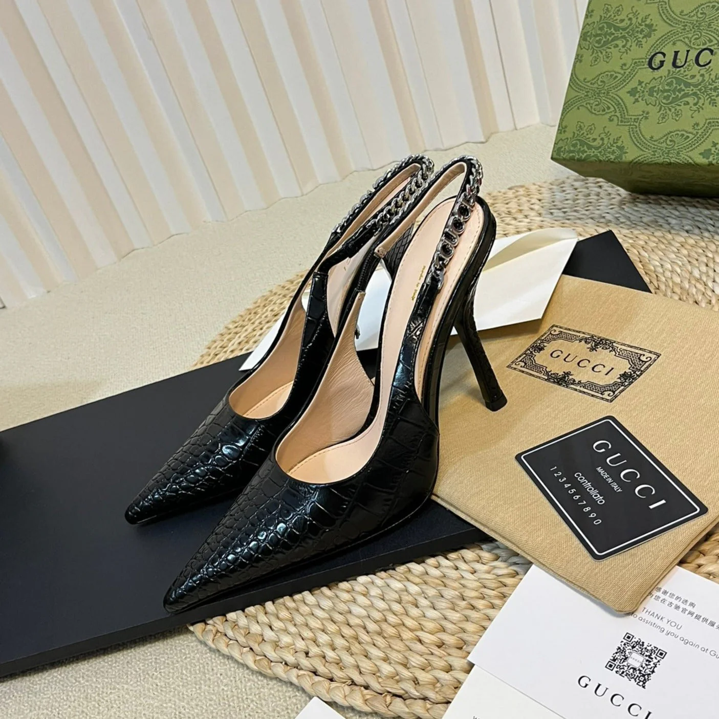 GG Women's High Heels  Black