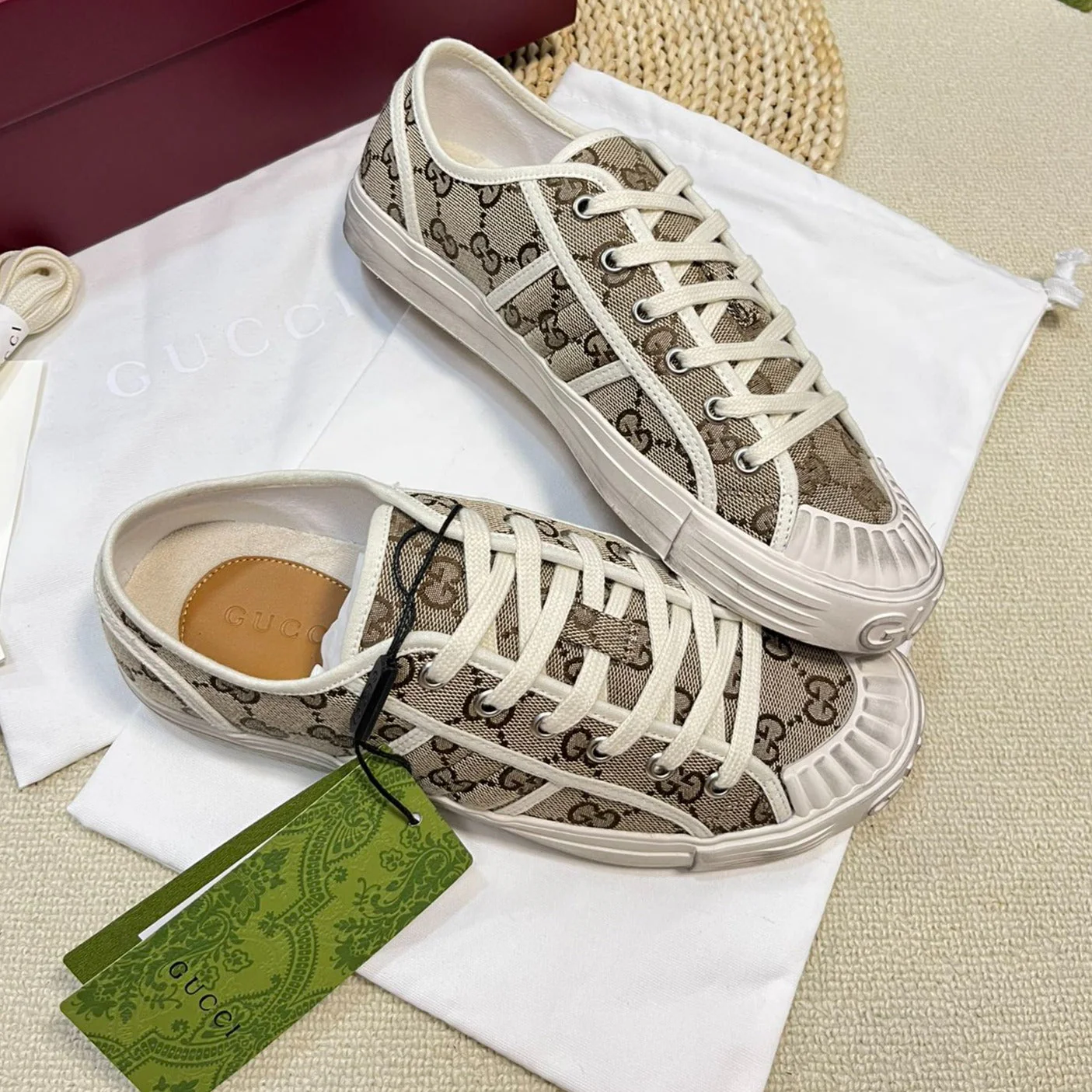 GG Sneaker Julio Canvas  Sneakers Beige Caro