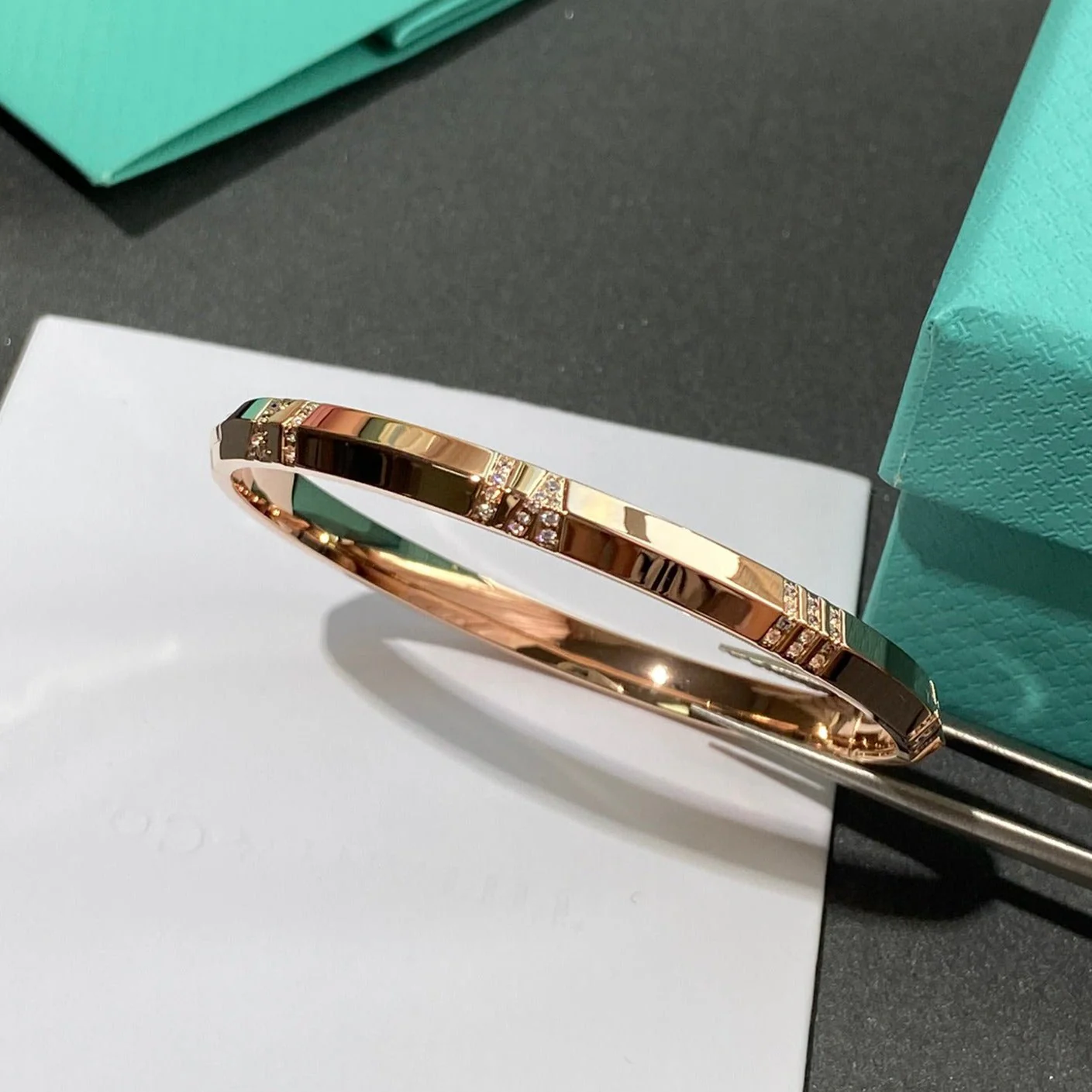 ATLAS X PINK GOLD BRACELET