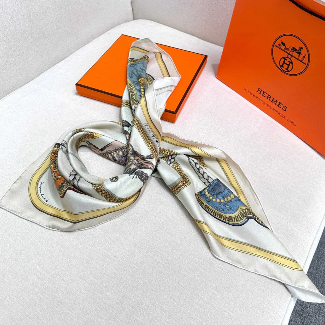 HERMES 25S SCARF 90 IN SILK 733951