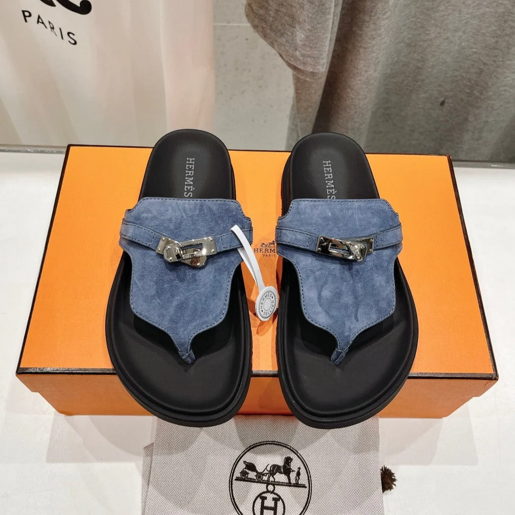 EMPIRE SANDAL BLACK MIX STONE SUEDE