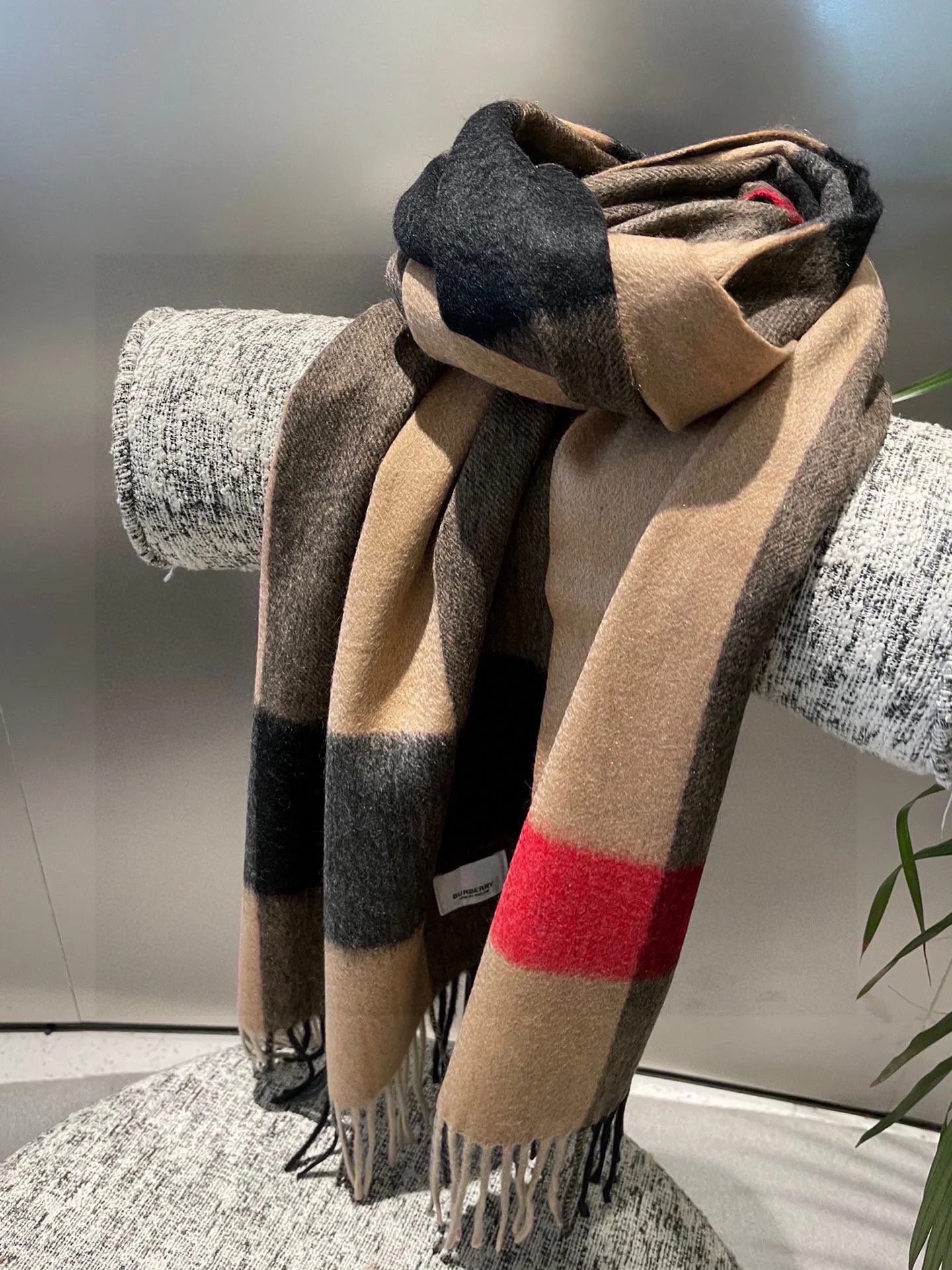 BBR SCARF 180 CM IN CASHMERE 577899