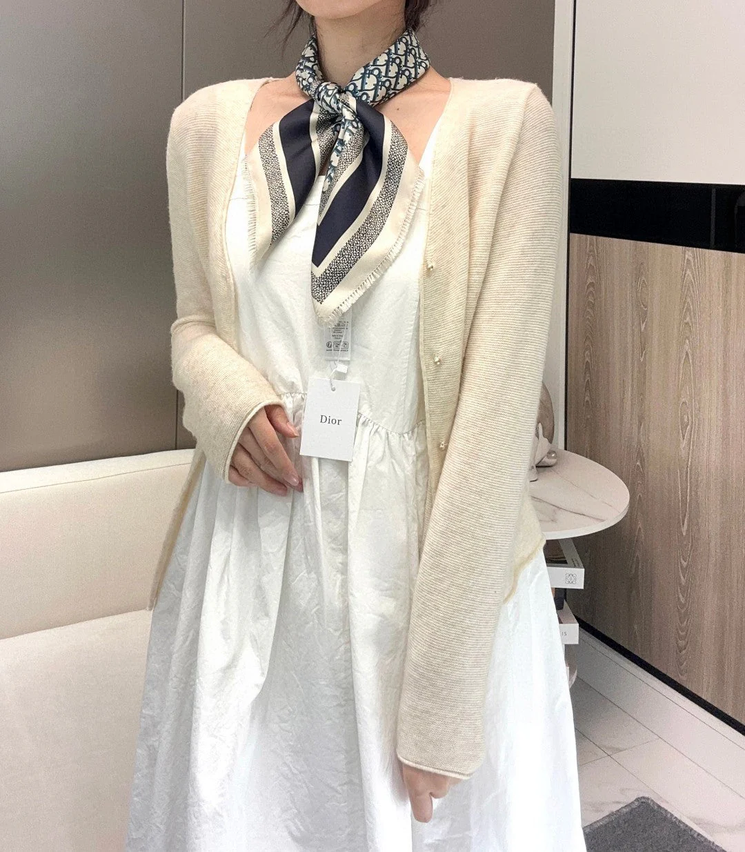 DIOR SCARF 70 CM IN SILK 600303