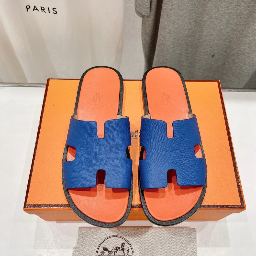 IZMIR SANDAL LIGHT ORANGE MIX LAPIS LAMBSKIN