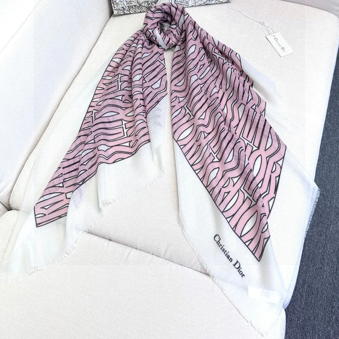 DIOR SCARF 180 CM IN SILK 654445