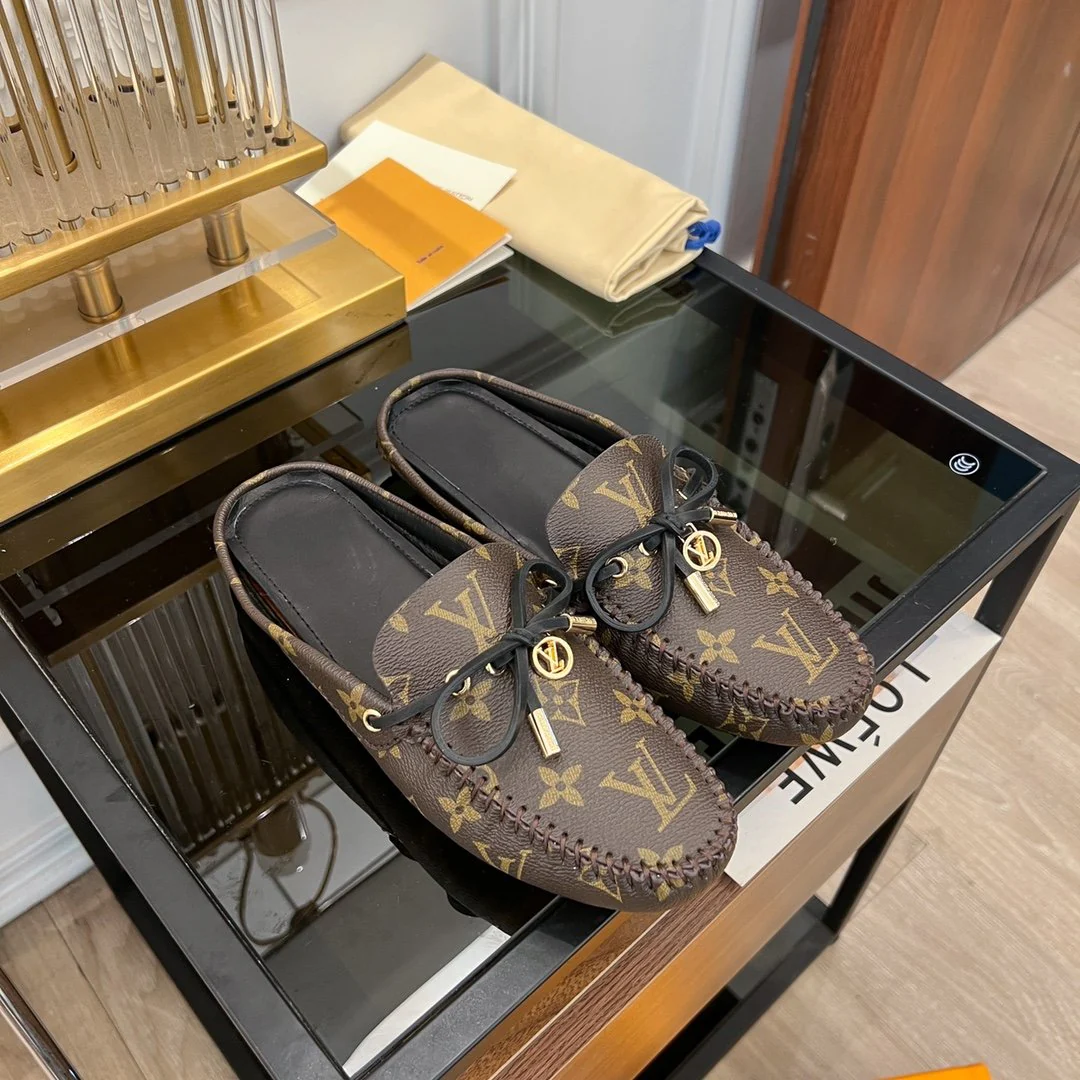 LV COSY FLAT CLASSIC MONOGRAM BROWN