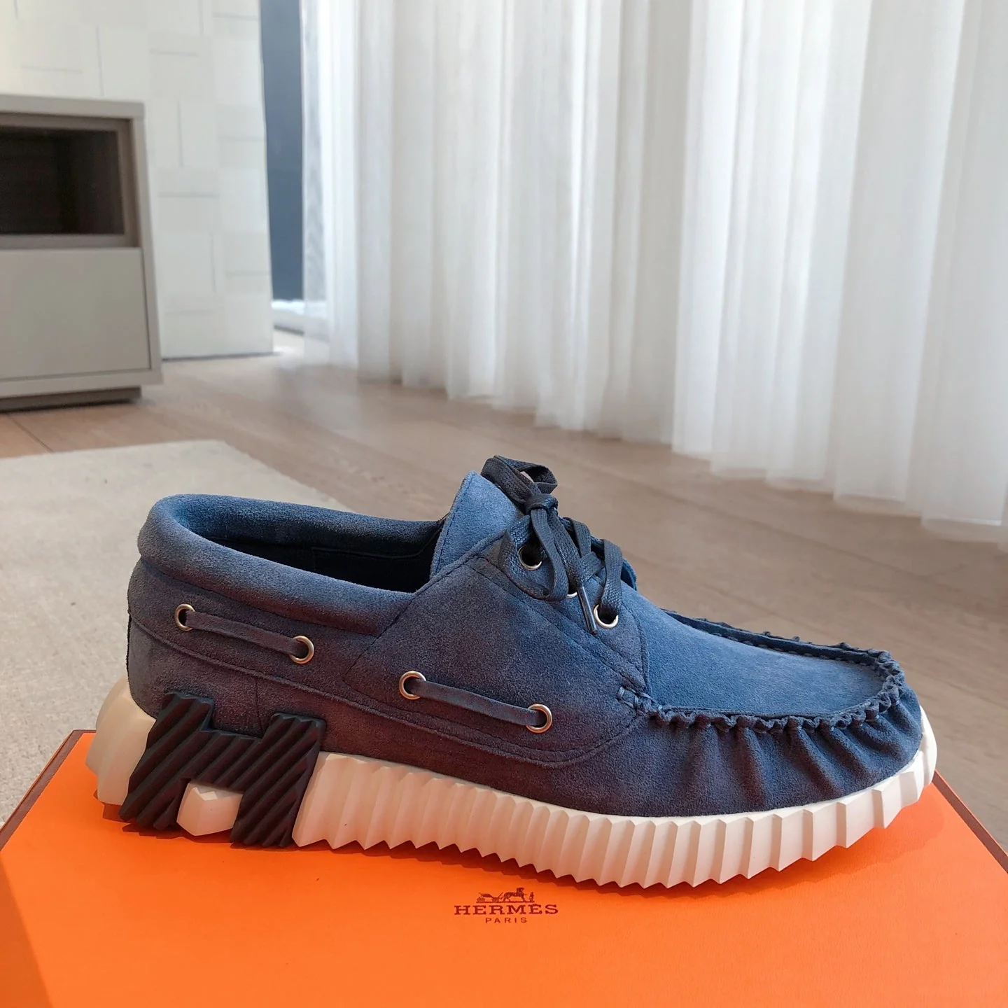 KETCH SNEAKER IN ROYAL BLUE SUEDE