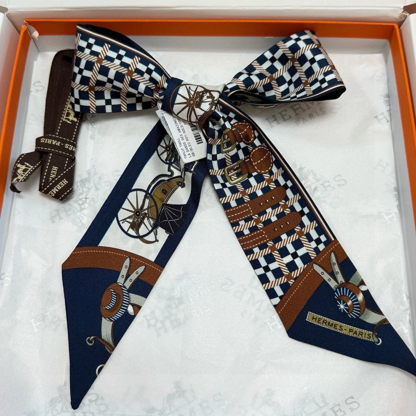 HERMES 25S SCARF 90 IN SILK 854954