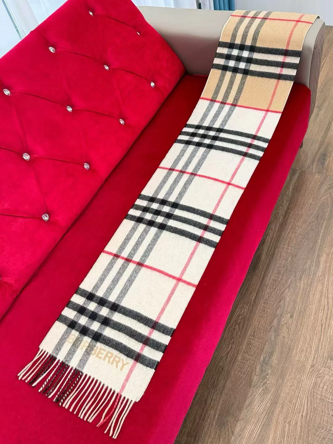 BBR SCARF 168 CM IN CASHMERE 540609