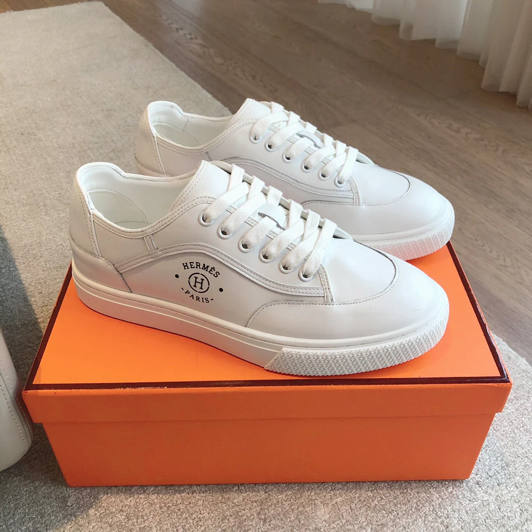 GET SNEAKER WHITE CALFSKIN