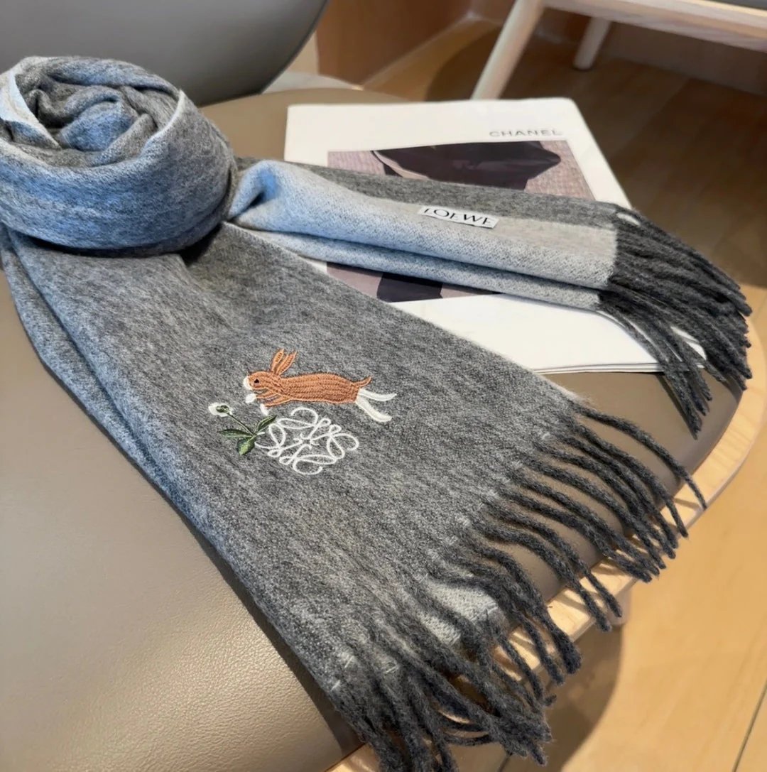 LOEWE 25S SCARF 180 IN CASHMERE 858168