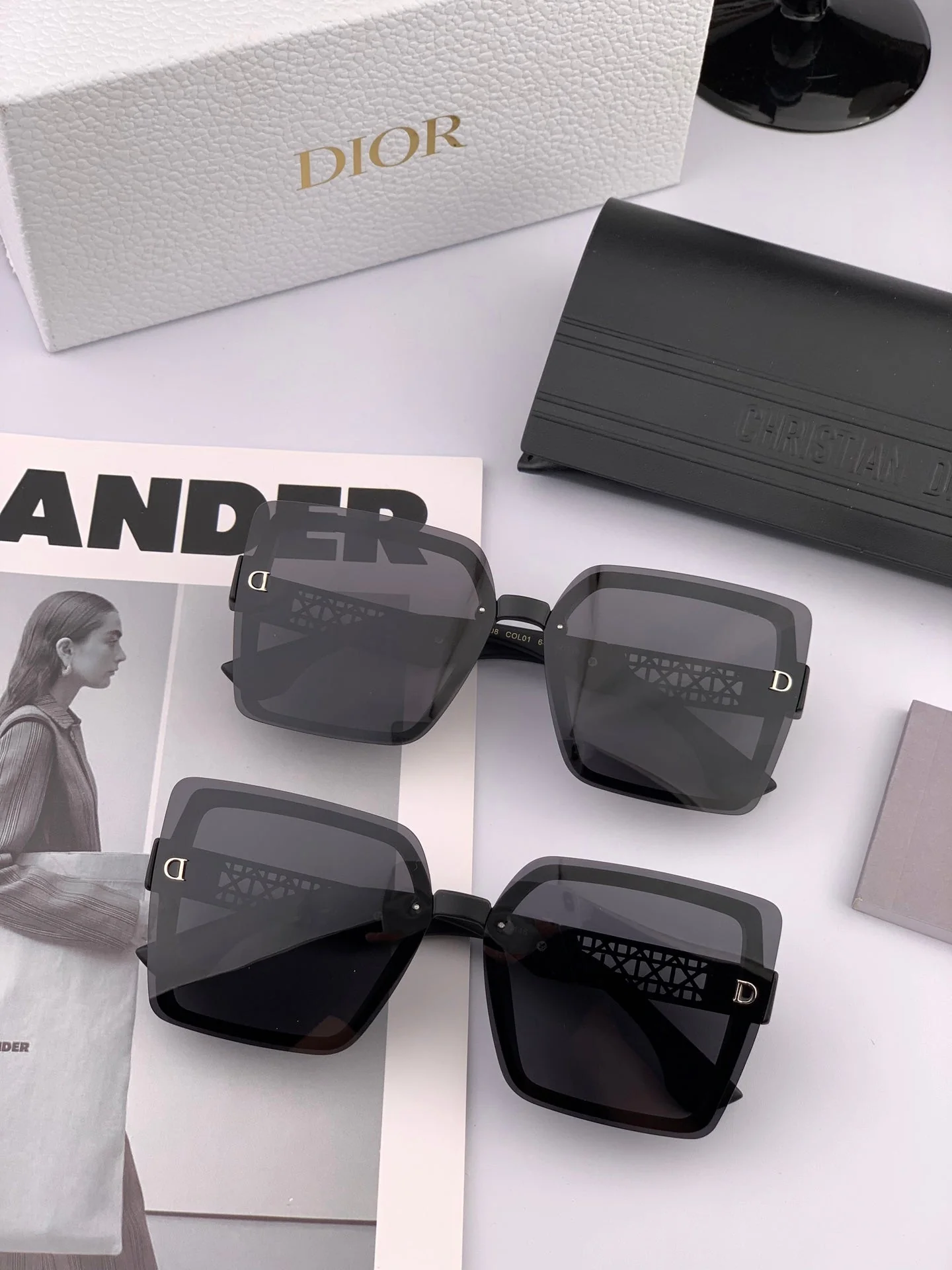 MONTAIGNE SUNGLASS CD1086 IN ACETATE