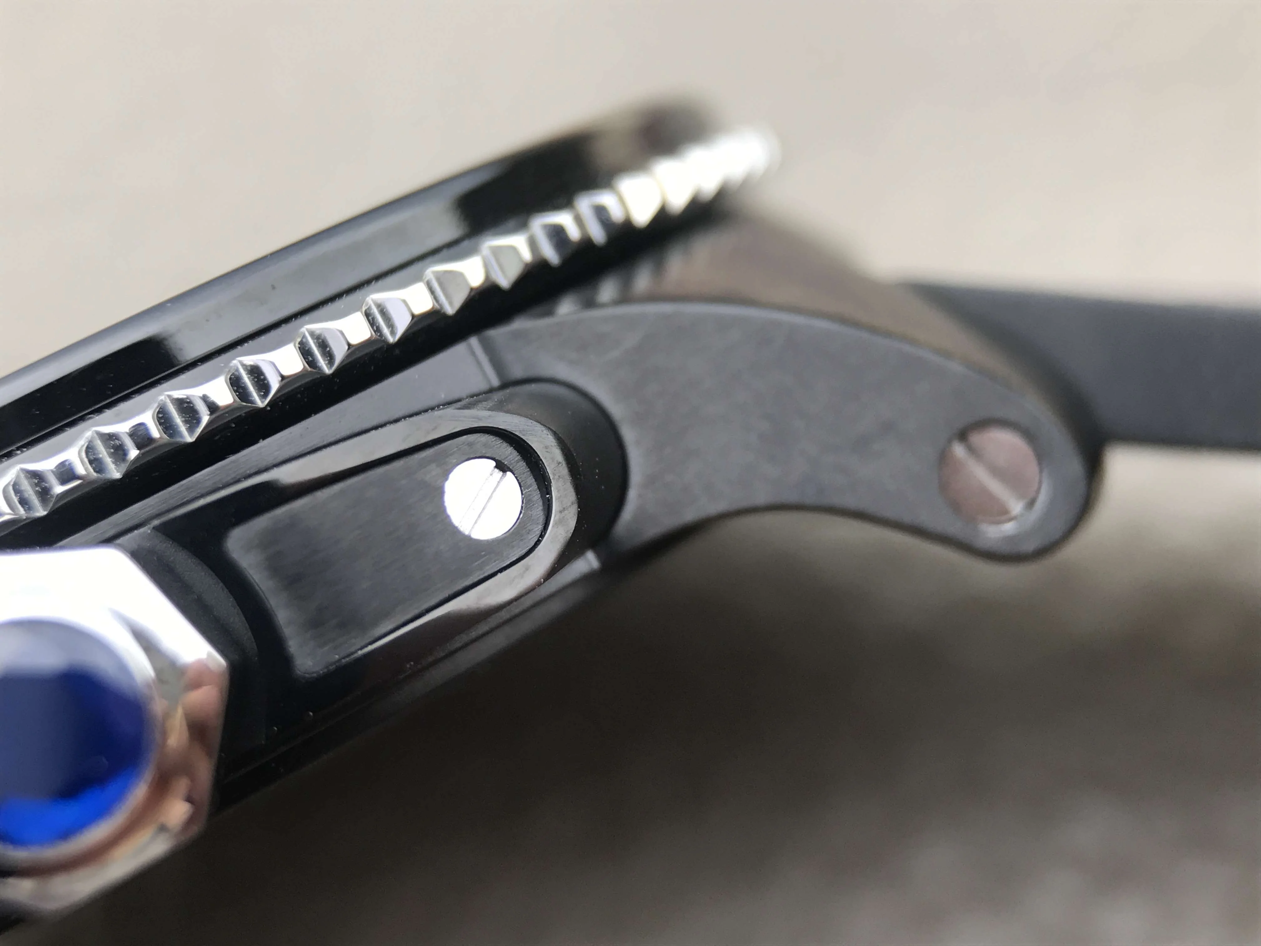 CALIBRE DIVER 42 AUTOMATIC BLACK CASE STEEL BEZEL