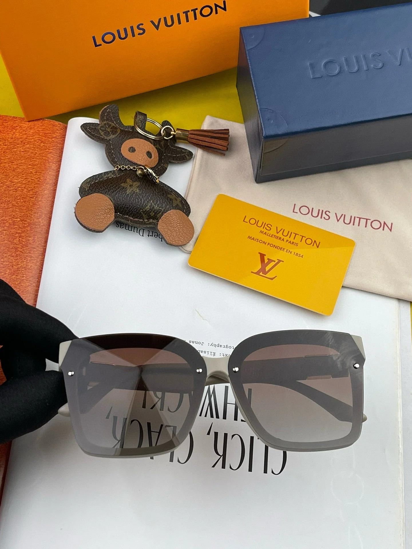 SQUARE SUNGLASSES L1765 IN ACETATE