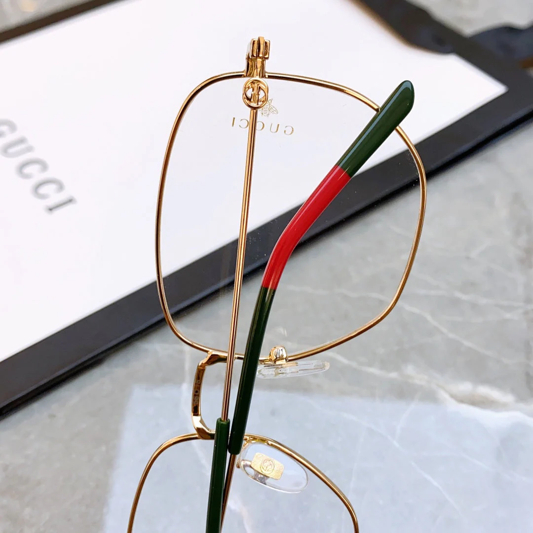 SQUARE FRAME SUNGLASSES GG0396O IN METAL
