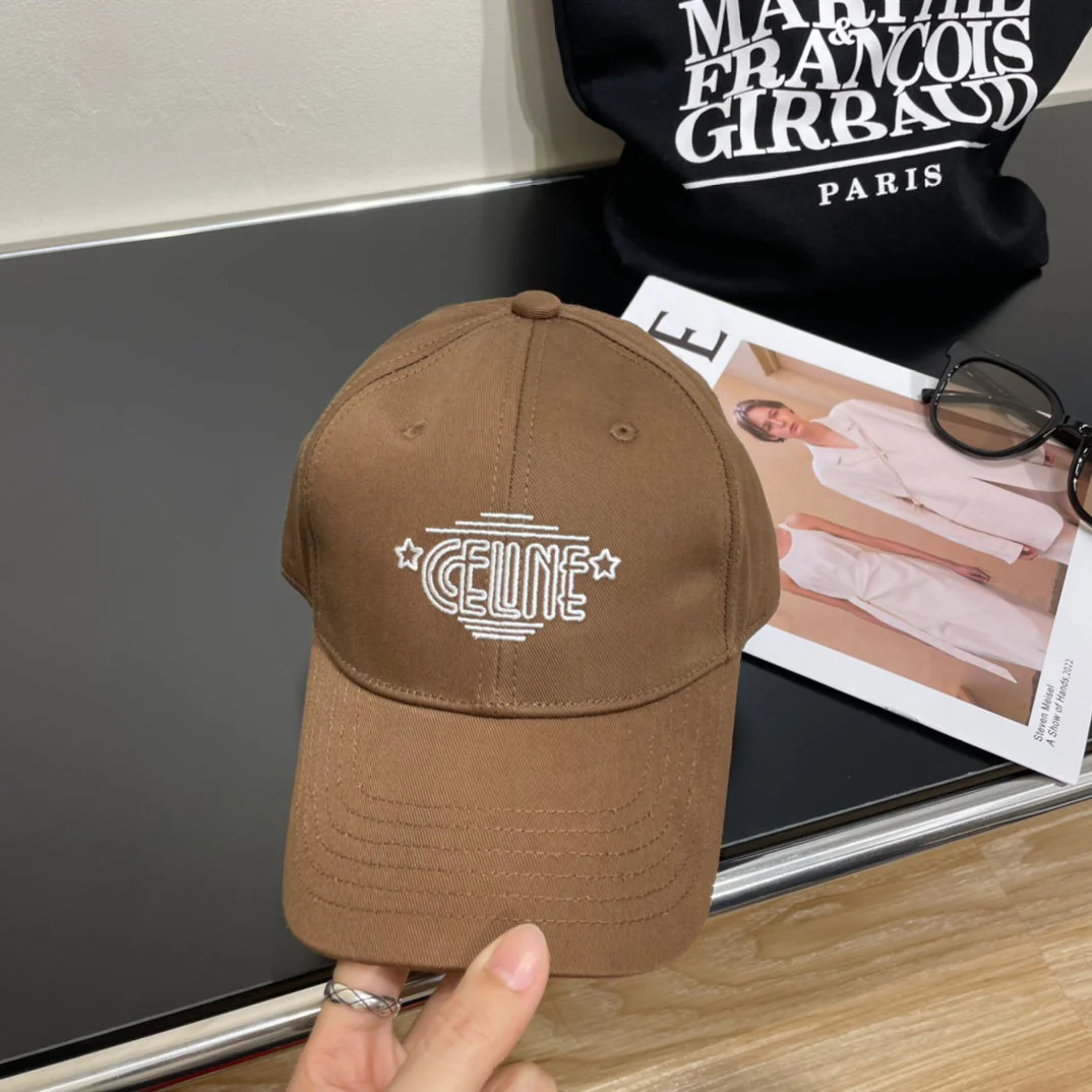 CELINE 25S BASEBALL CAP 735285 IN CANVAS