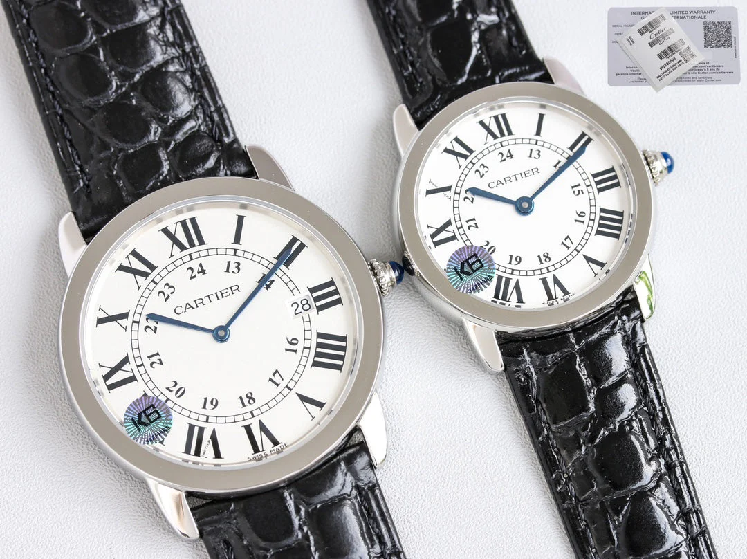 RONDE SOLO STEEL BLACK LEATHER