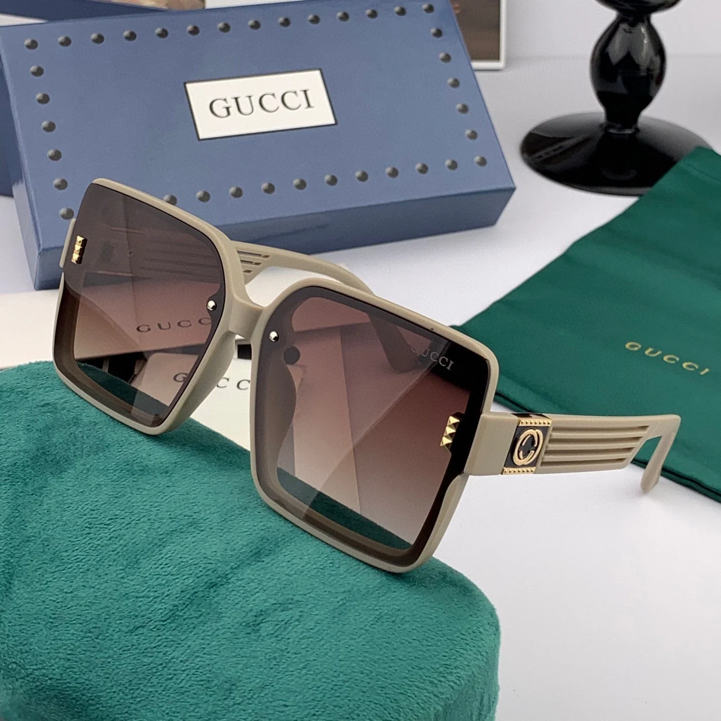 GEOMETRIC FRAME SUNGLASSES G2519 IN ACETATE