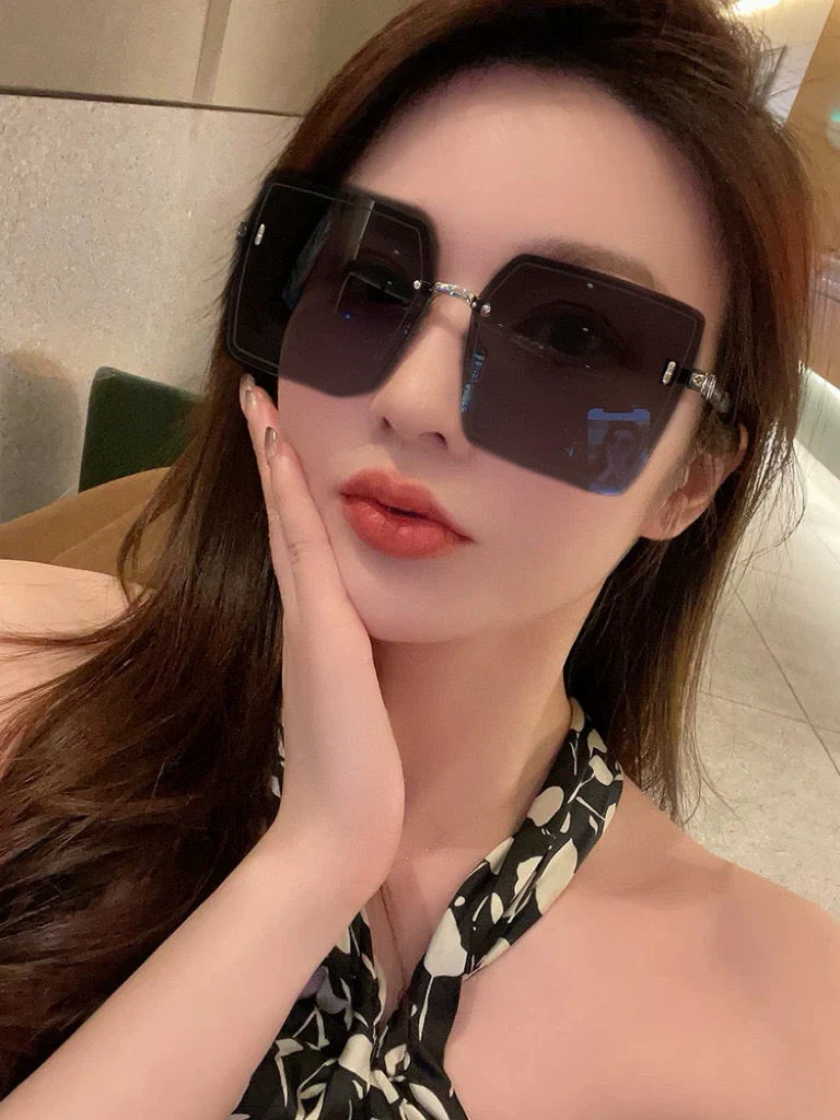 SQUARE SUNGLASSES L0365 IN METAL