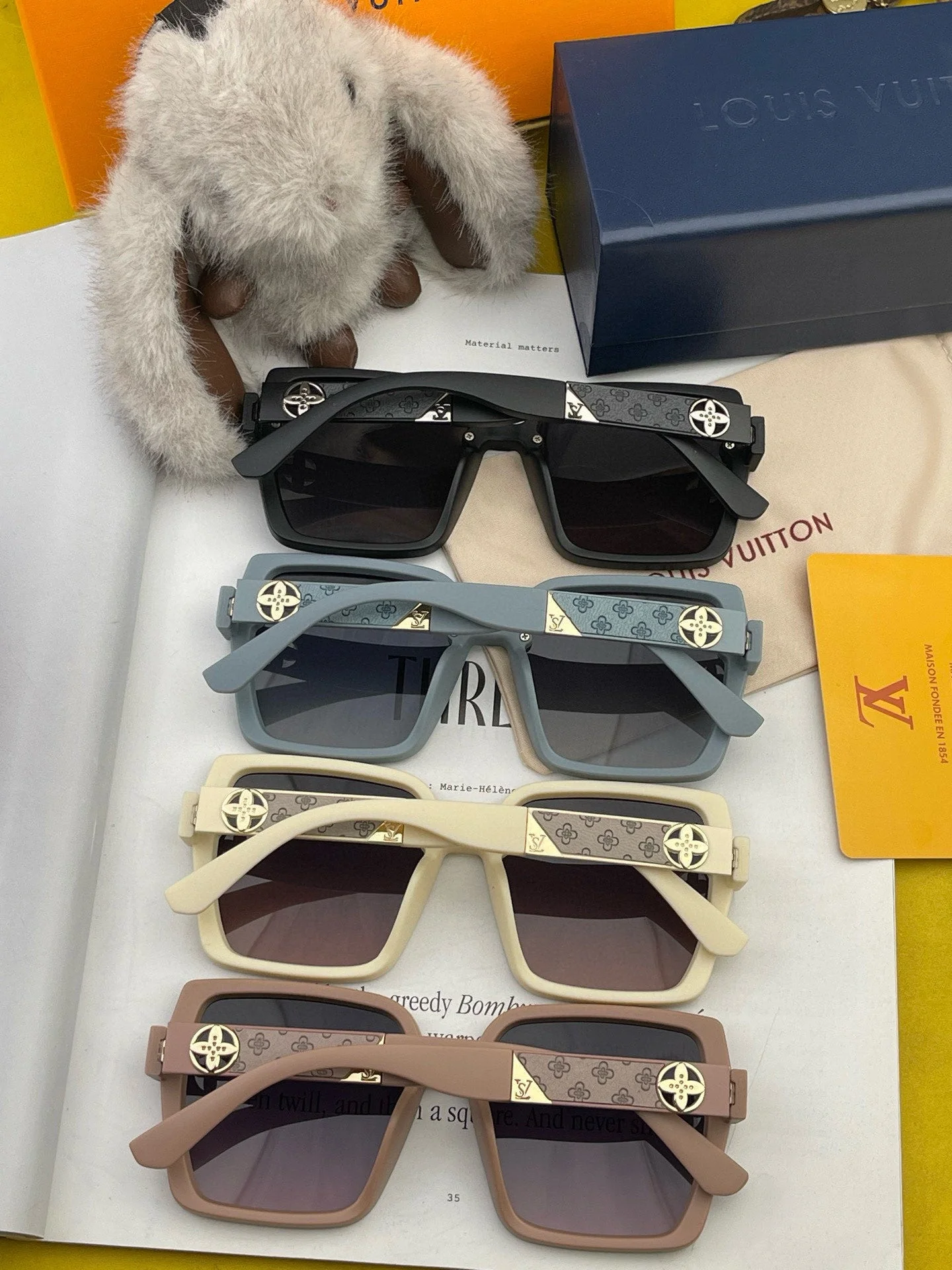 GRAM SQUARE SUNGLASSES L2200 IN ACETATE