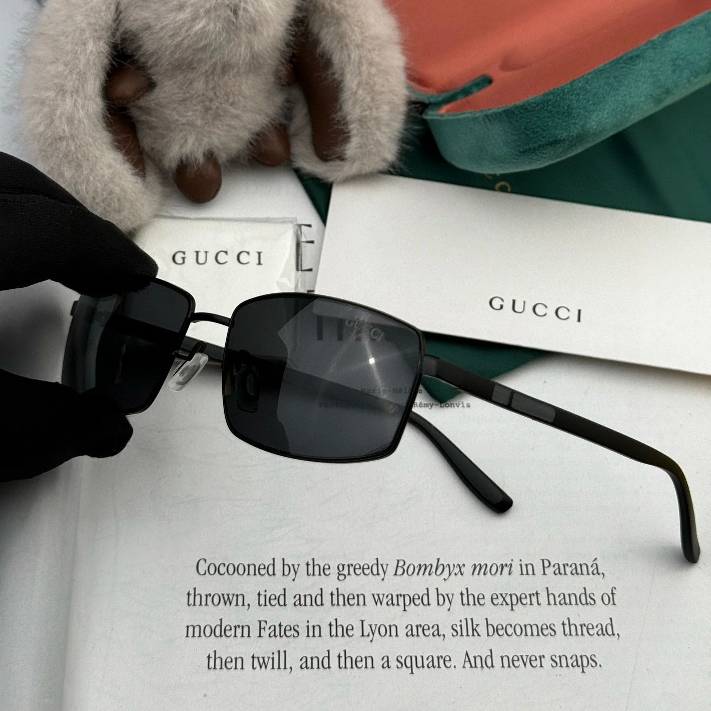 RECTANGULAR FRAME SUNGLASSES G51806 IN METAL