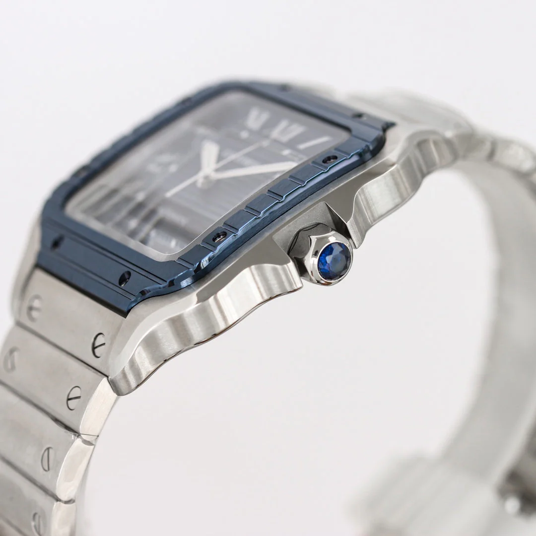 SANTOS 40MM CUSTOM DARK BLUE DIAL