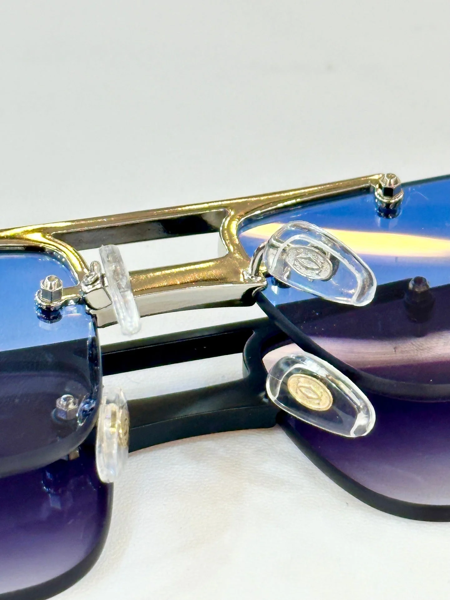 SANTOS RECTANGULAR FRAME SUNGLASSES CT0660S IN METAL