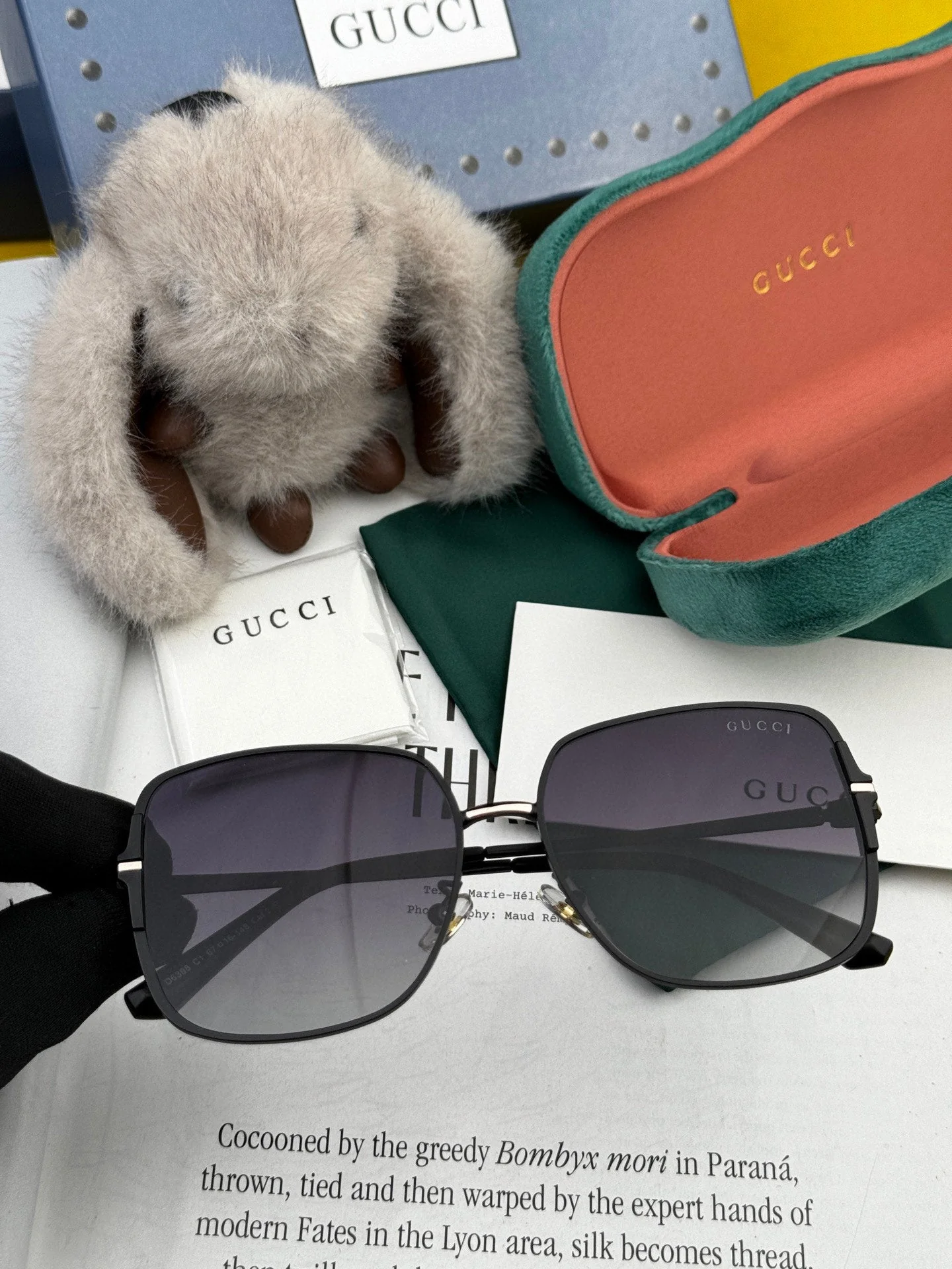 SQUARE FRAME SUNGLASSES G8639 IN METAL