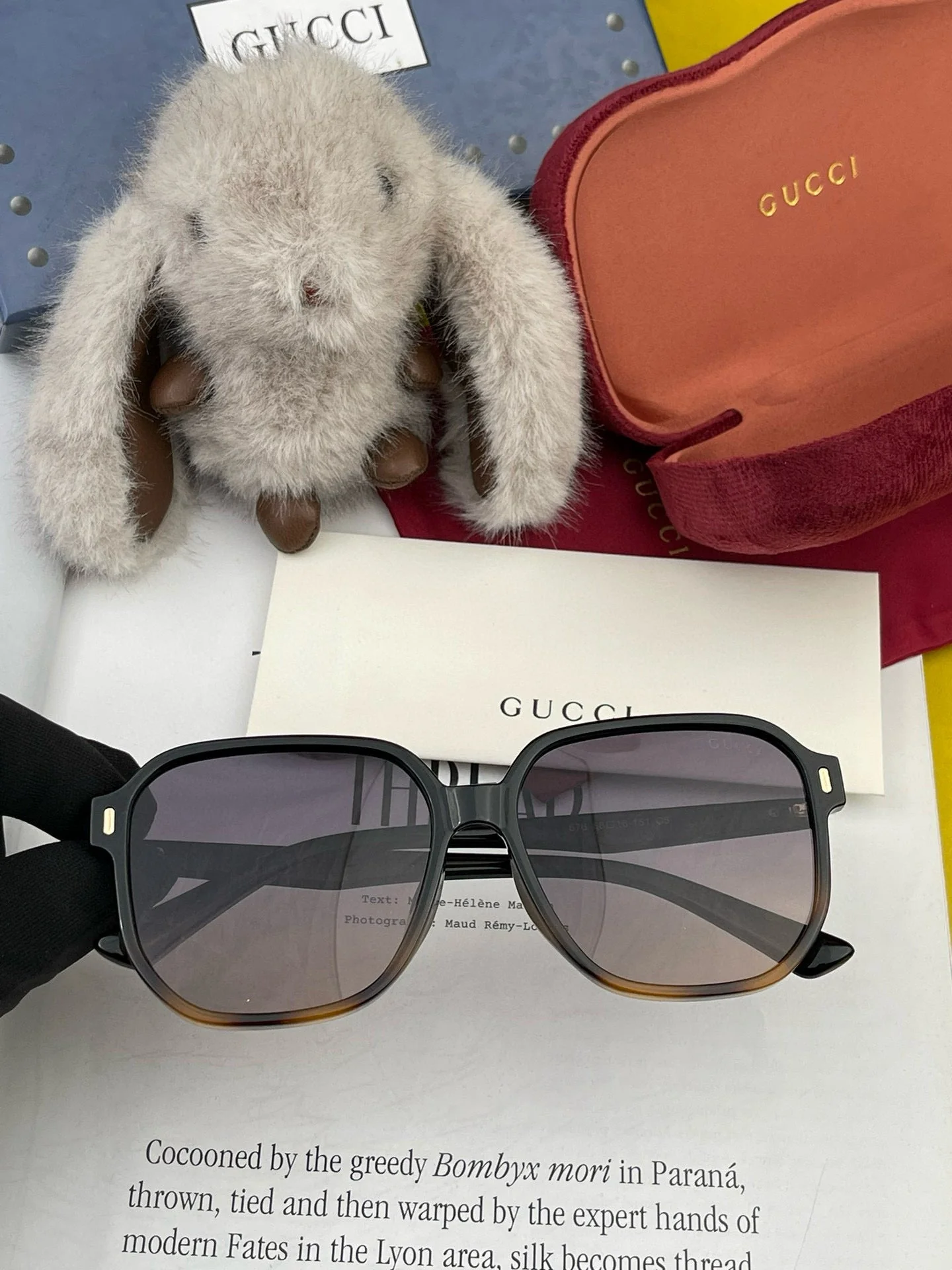 SQUARE FRAME SUNGLASSES G867 IN ACETATE