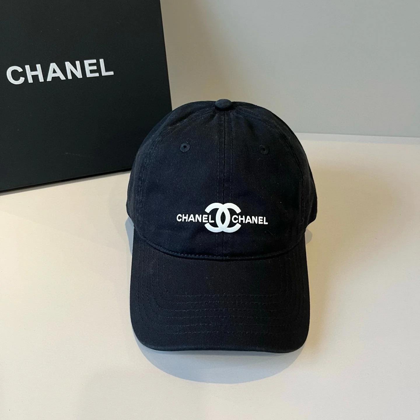 BASEBALL HAT IN BLACK COTTON 672897