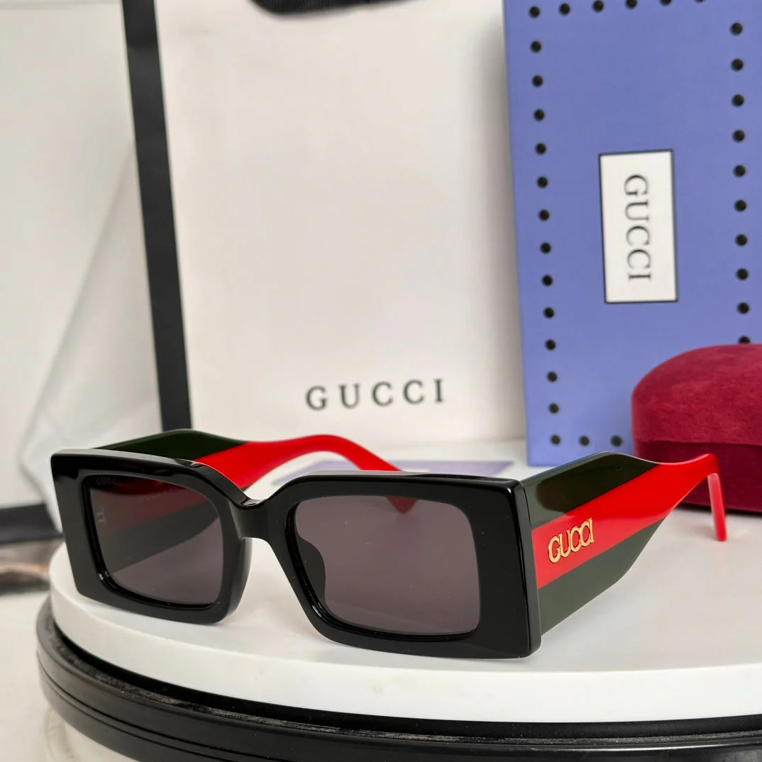 CHUNKY GEOMETRIC FRAME SUNGLASSES GG1860S IN ACETATE