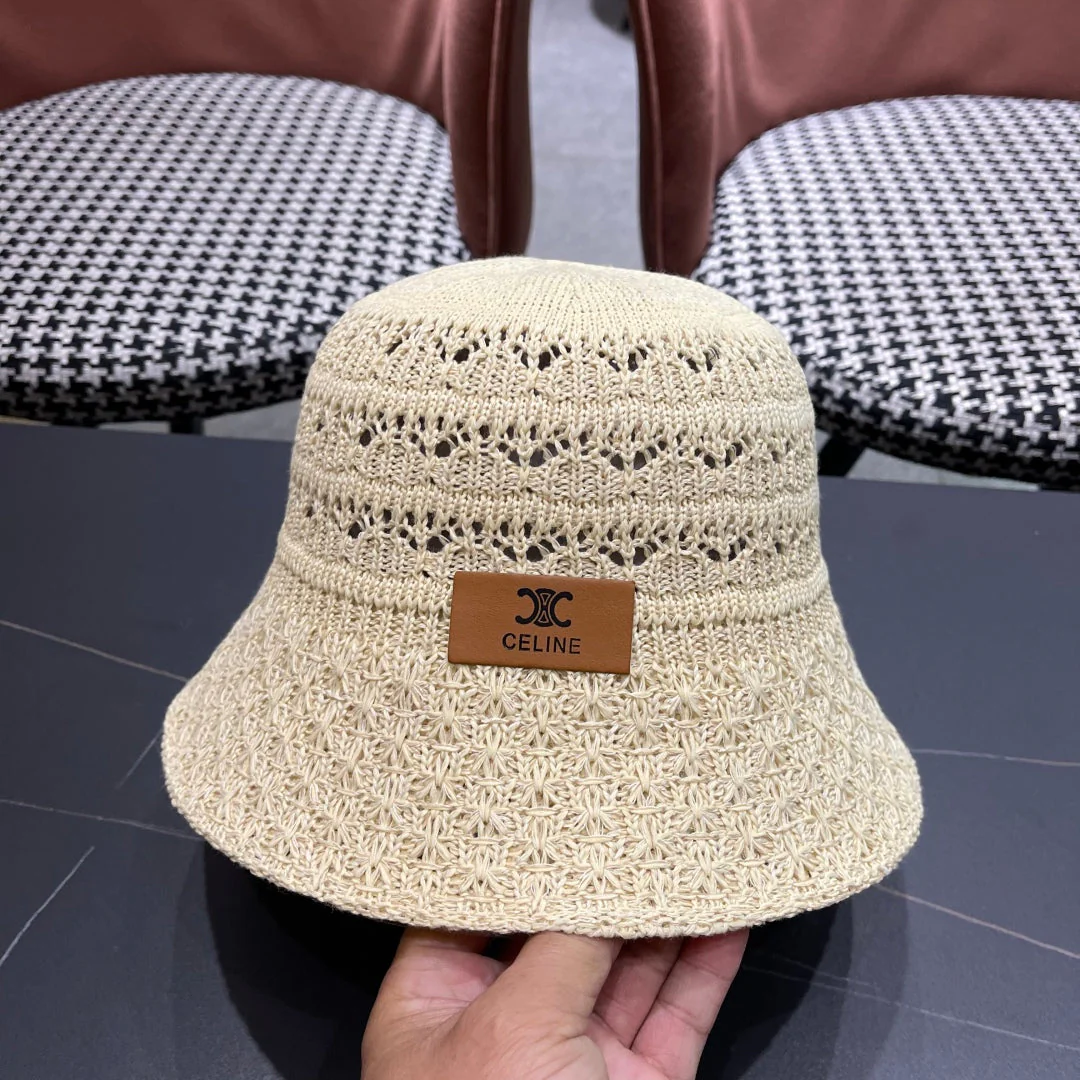 BUCKET HAT MODEL 651871 IN BEIGE CROCHET