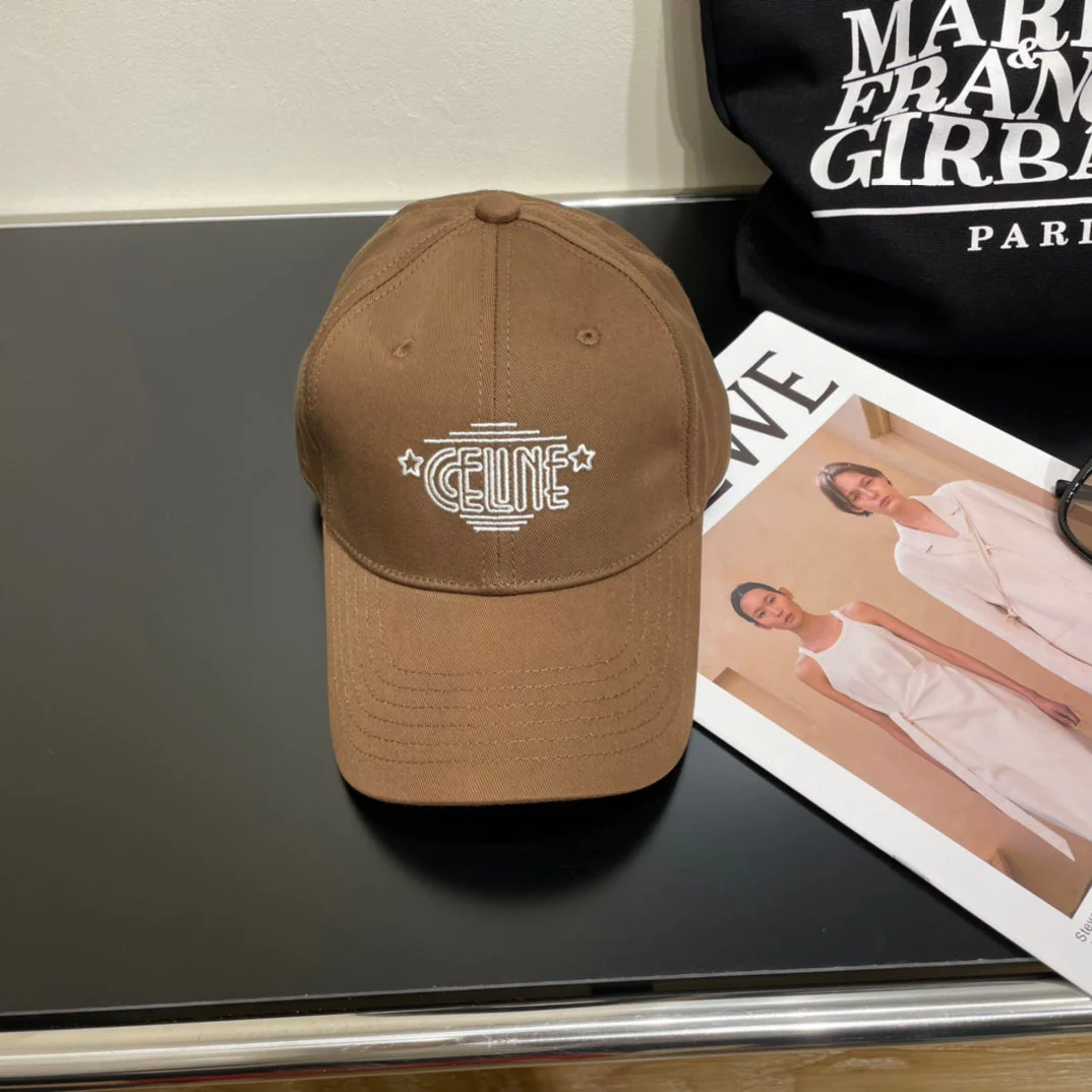CELINE 25S BASEBALL CAP 735285 IN CANVAS