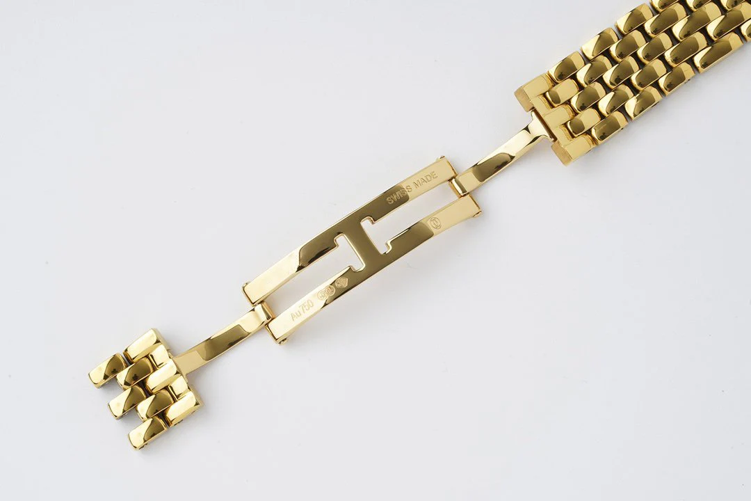 PANTHERE 27MM GOLD CASE WHITE DIAL