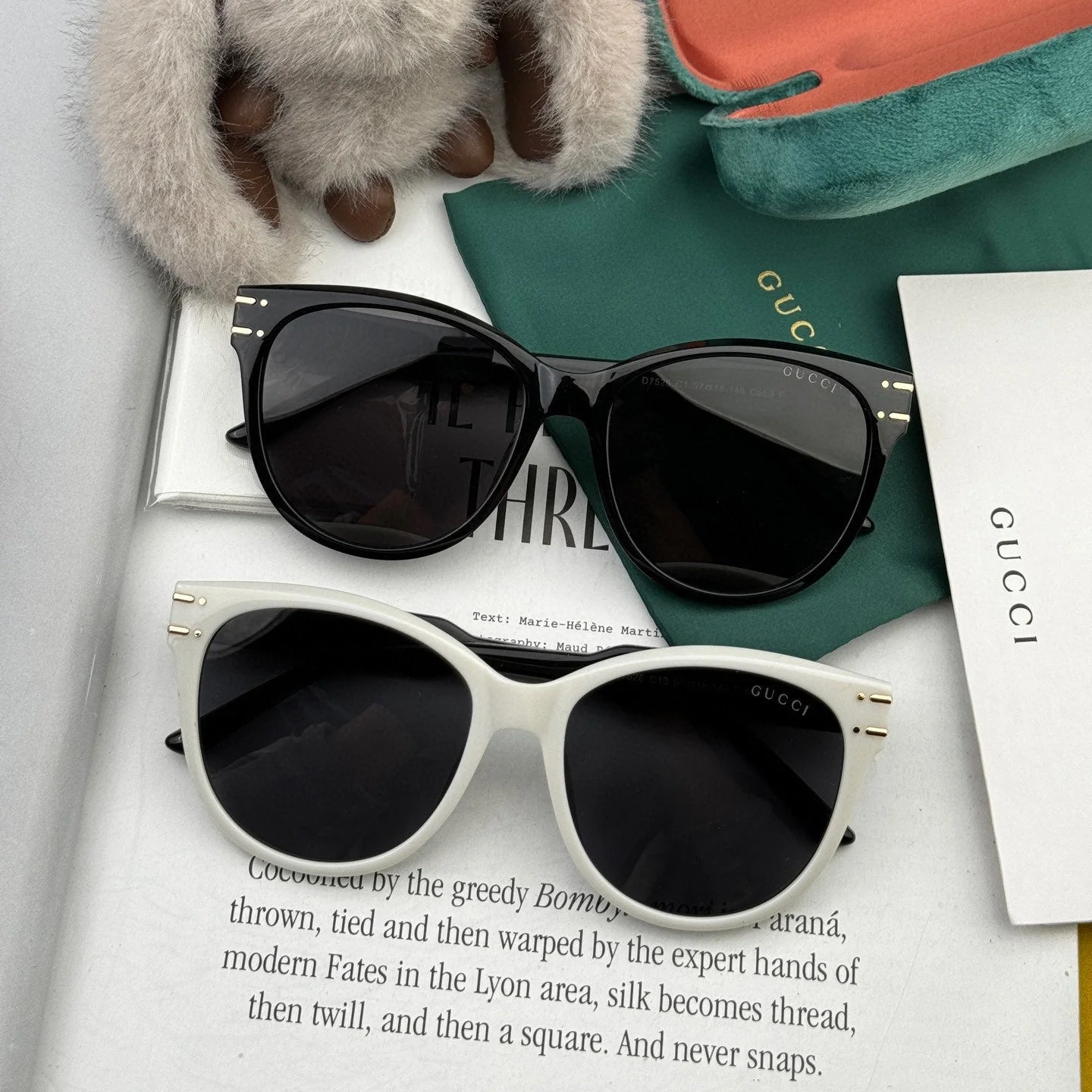 ROUND FRAME SUNGLASSES G6752 IN ACETATE