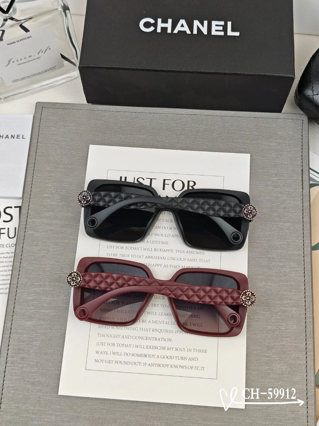 SQUARE SUNGLASSES 59912 IN ACETATE