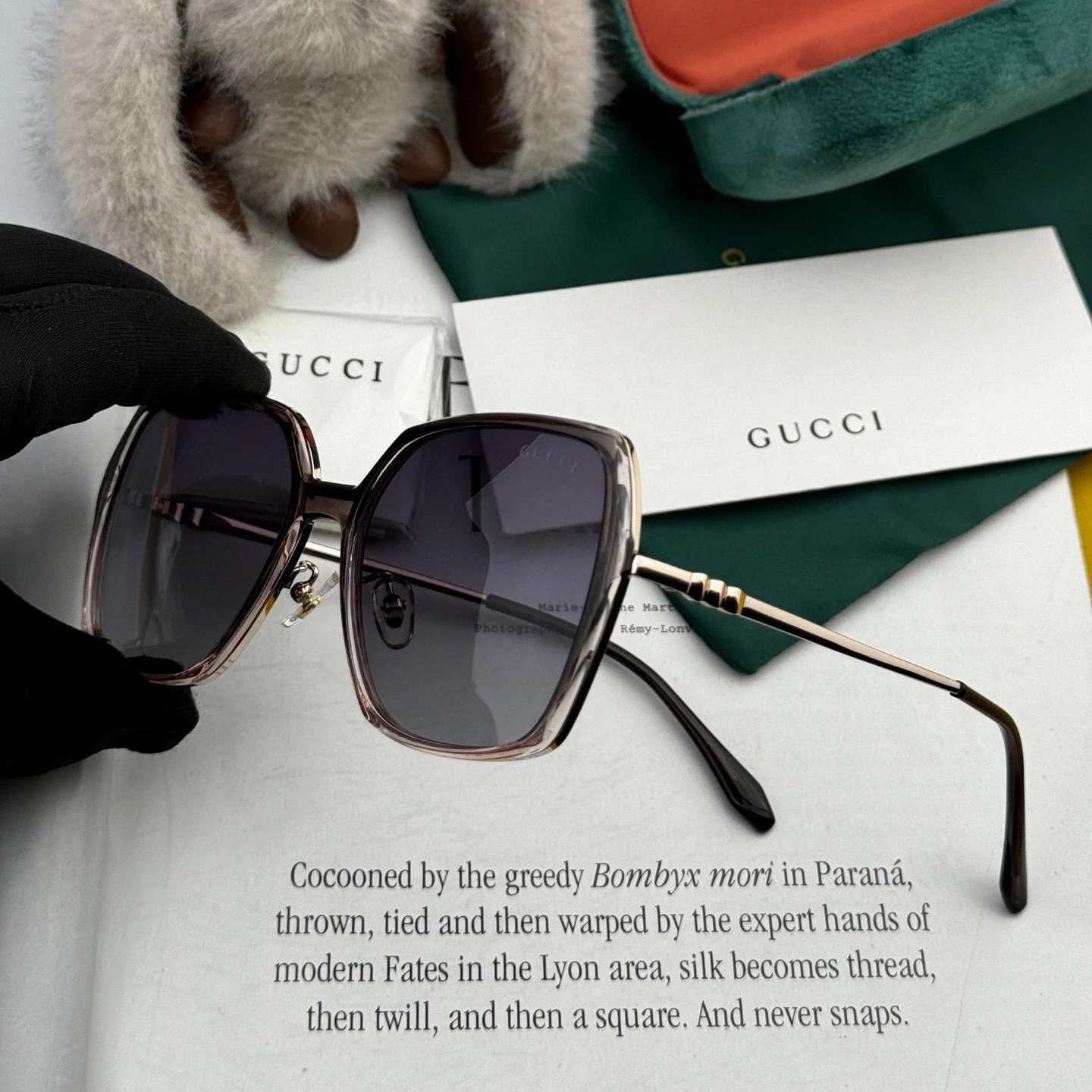 SQUARE FRAME SUNGLASSES G6640 IN METAL