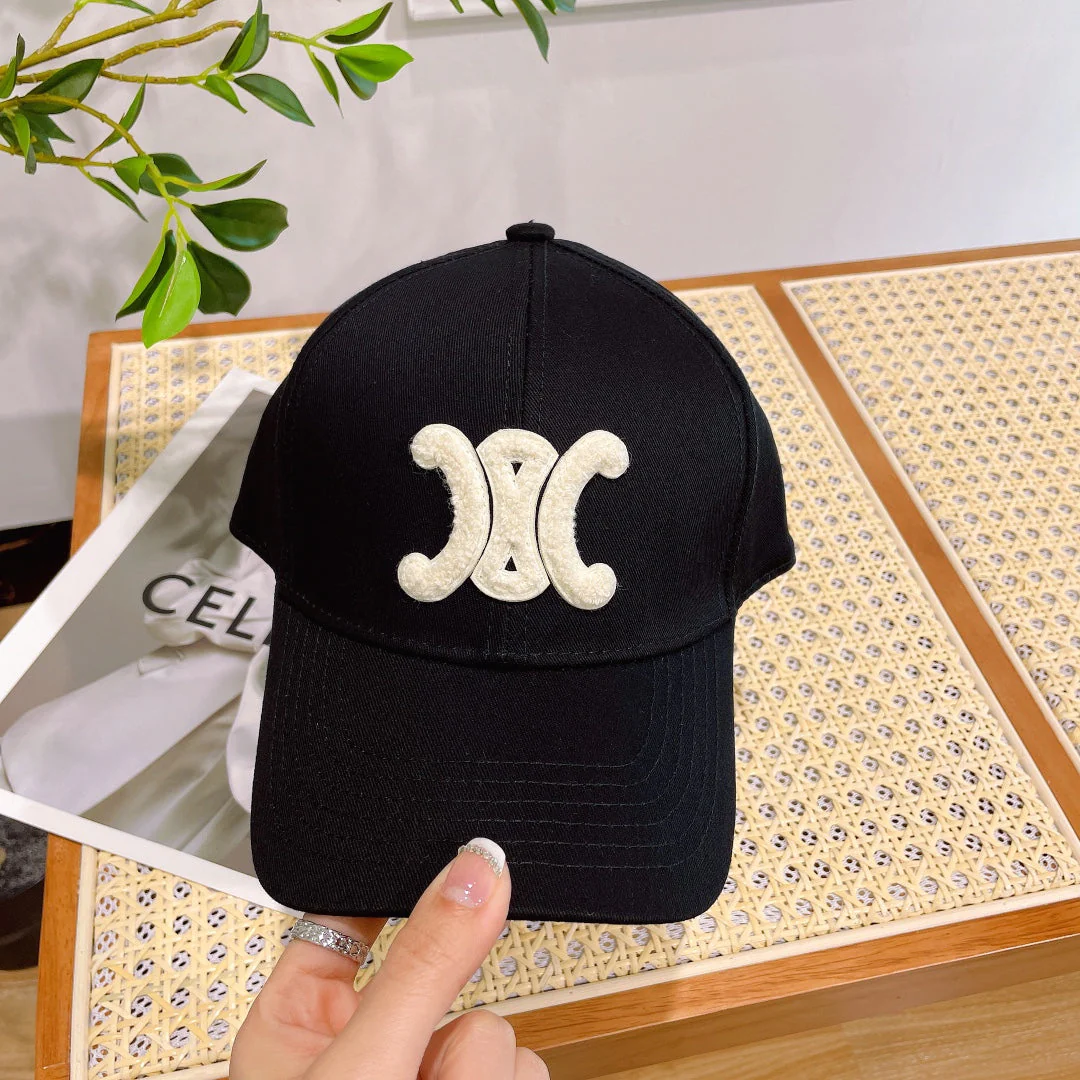 BASEBALL CAP MODEL 652274 IN BLACK FABRIC