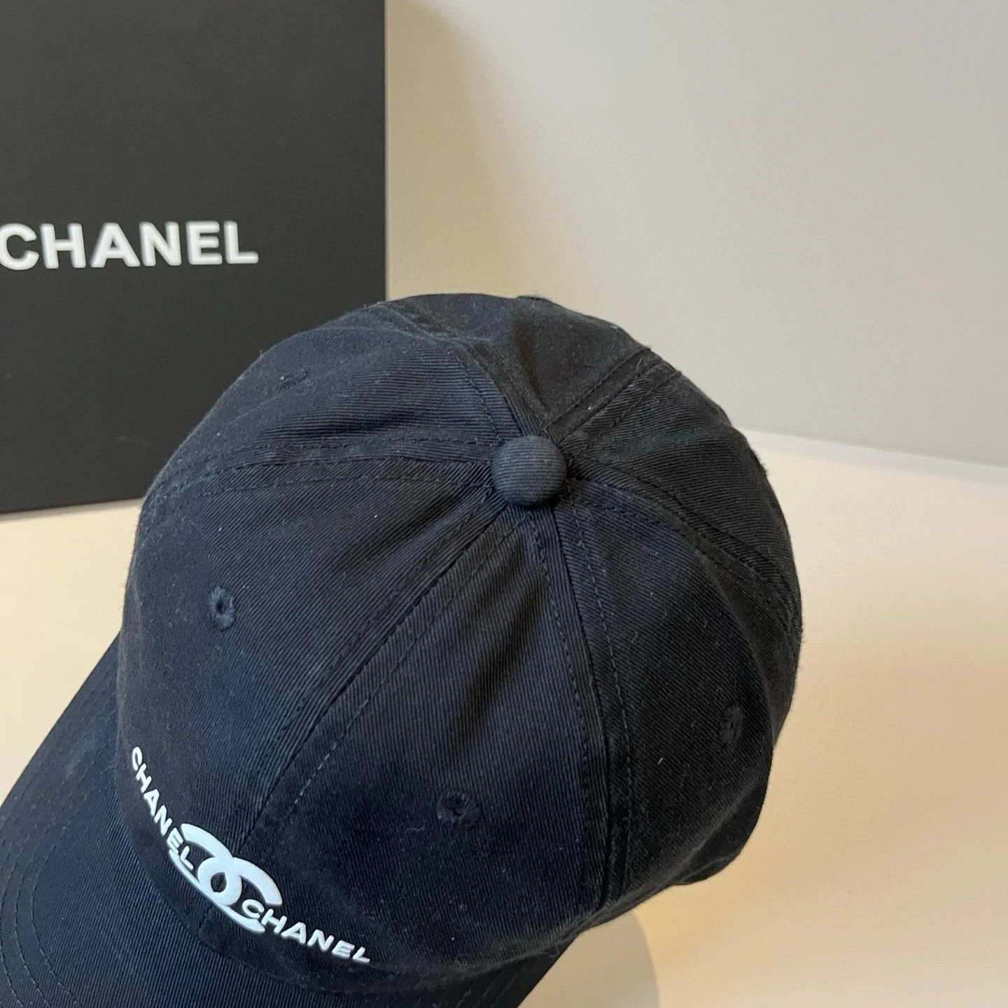 BASEBALL HAT IN BLACK COTTON 672897