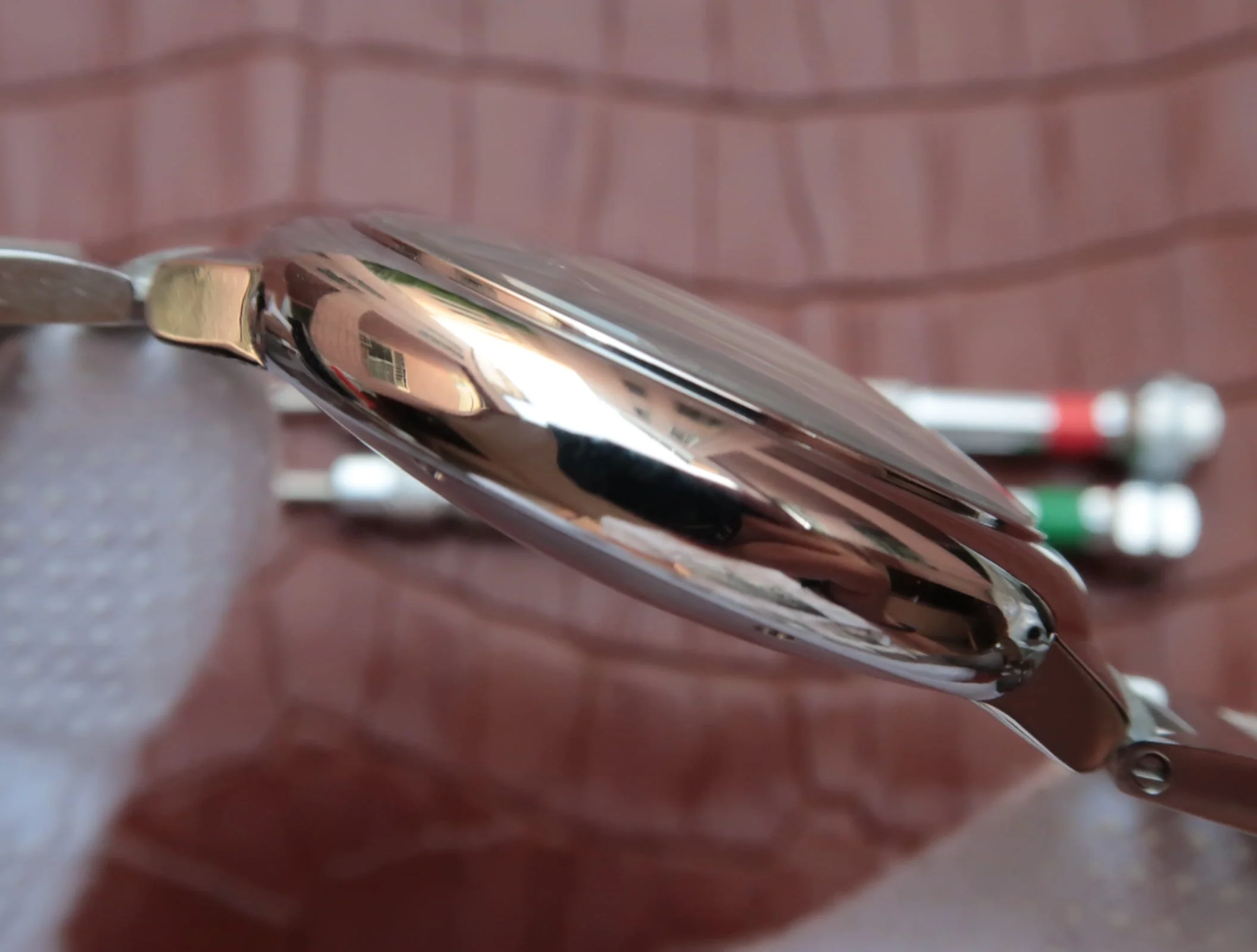 BALLON BLEU DATE 42 SILVER DIAL DIAMOND NUMERALS