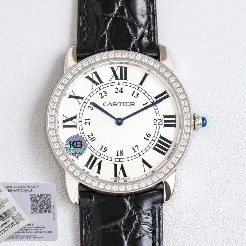 RONDE SOLO STEEL BLACK LEATHER