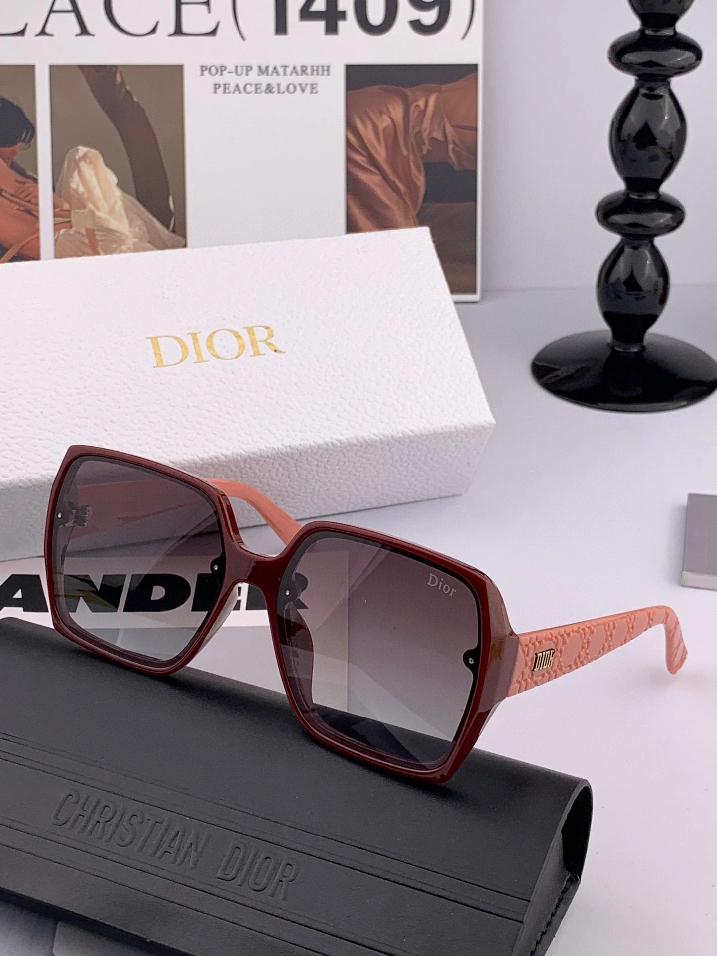 MONTAIGNE SUNGLASS CD0822 IN ACETATE