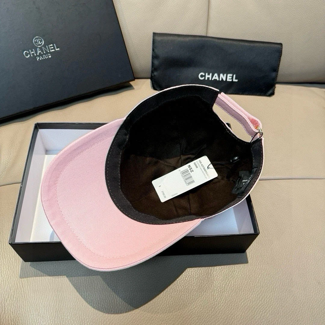PINK BASEBALL CAP WITH BLUE LOGO IN COTTON 672796