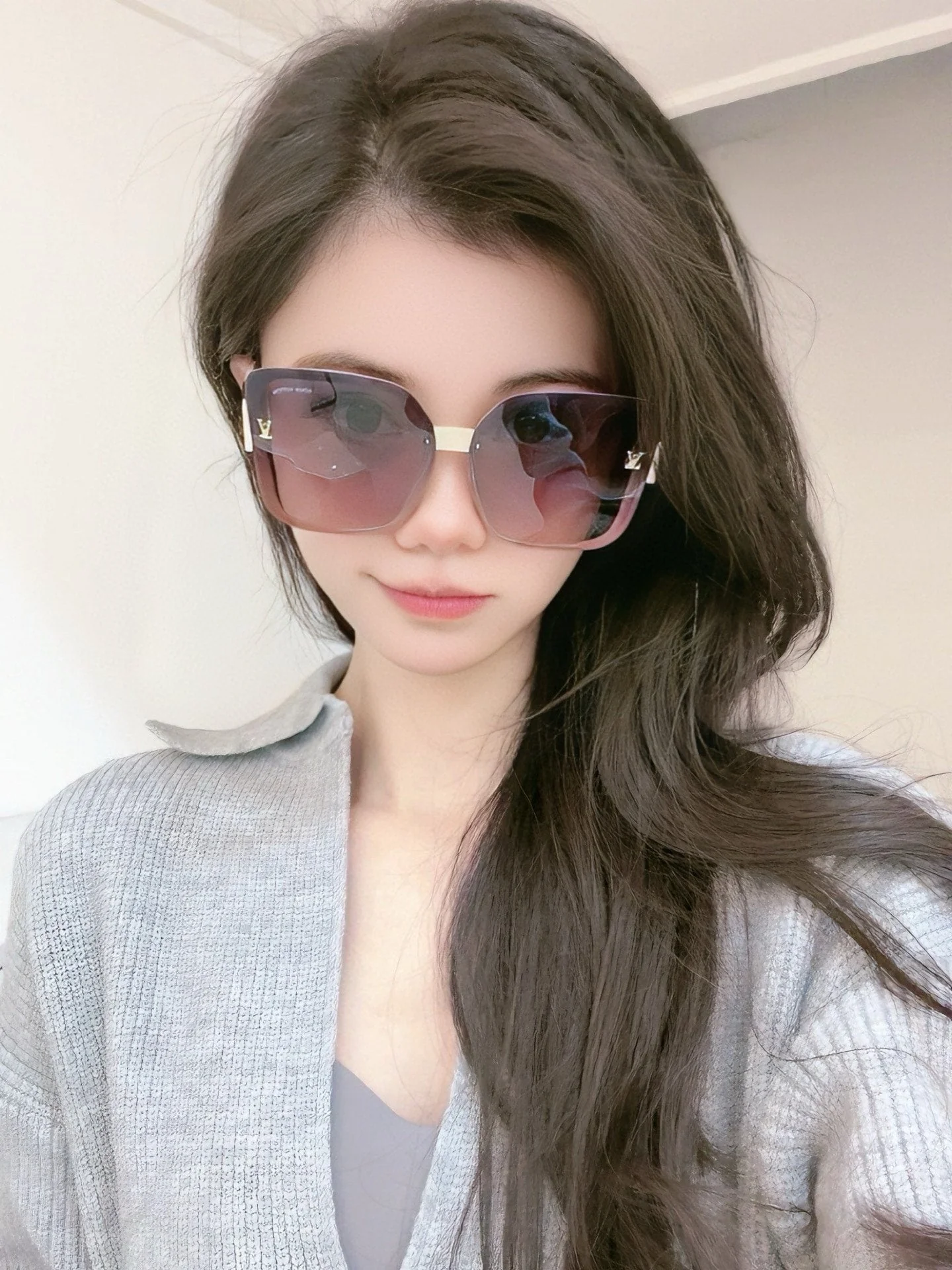 SQUARE SUNGLASSES L0992 IN ACETATE