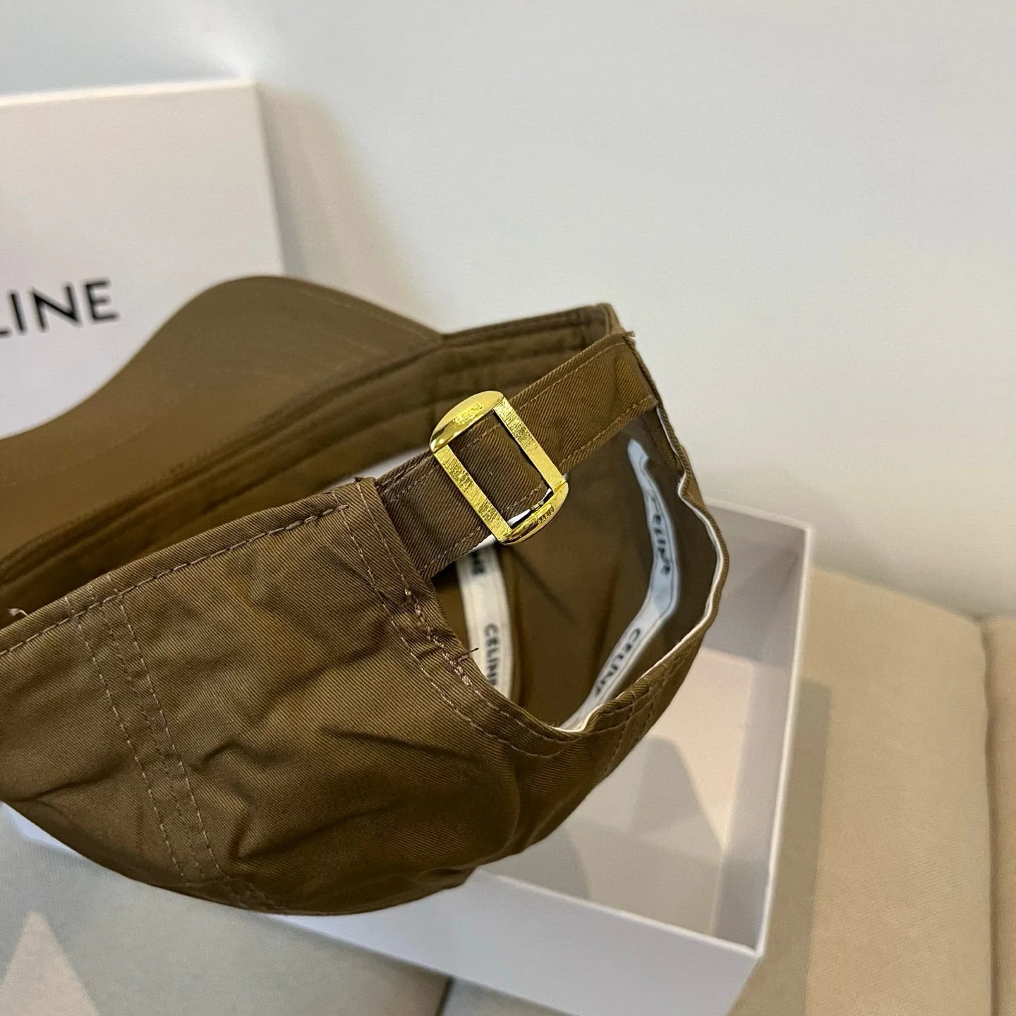 BASEBALL CAP MODEL 650193 IN BROWN FABRIC
