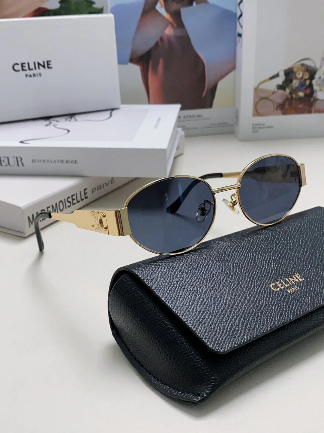 TRIOMPHE SUNGLASSES 548598 IN METAL