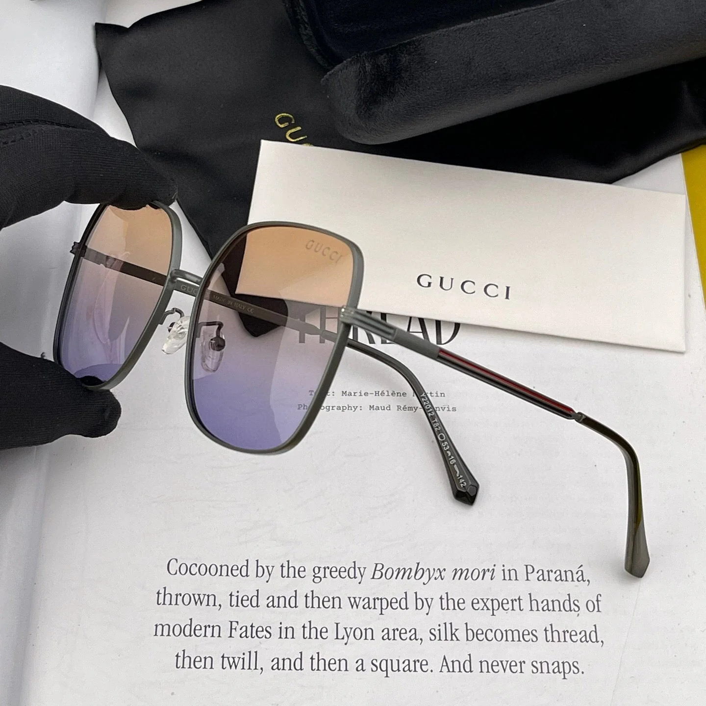 SQUARE FRAME SUNGLASSES G22201 IN METAL