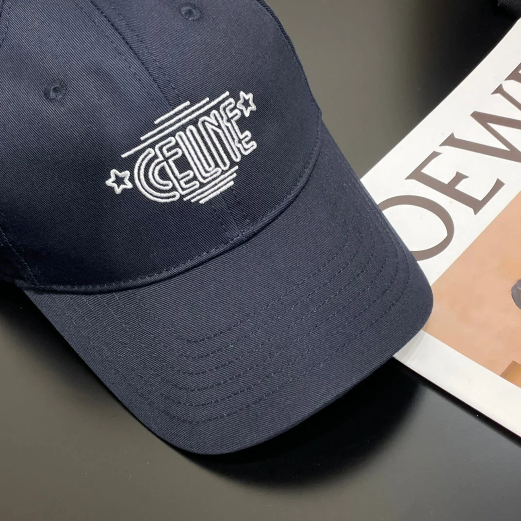 CELINE 25S BASEBALL CAP 735287 IN CANVAS