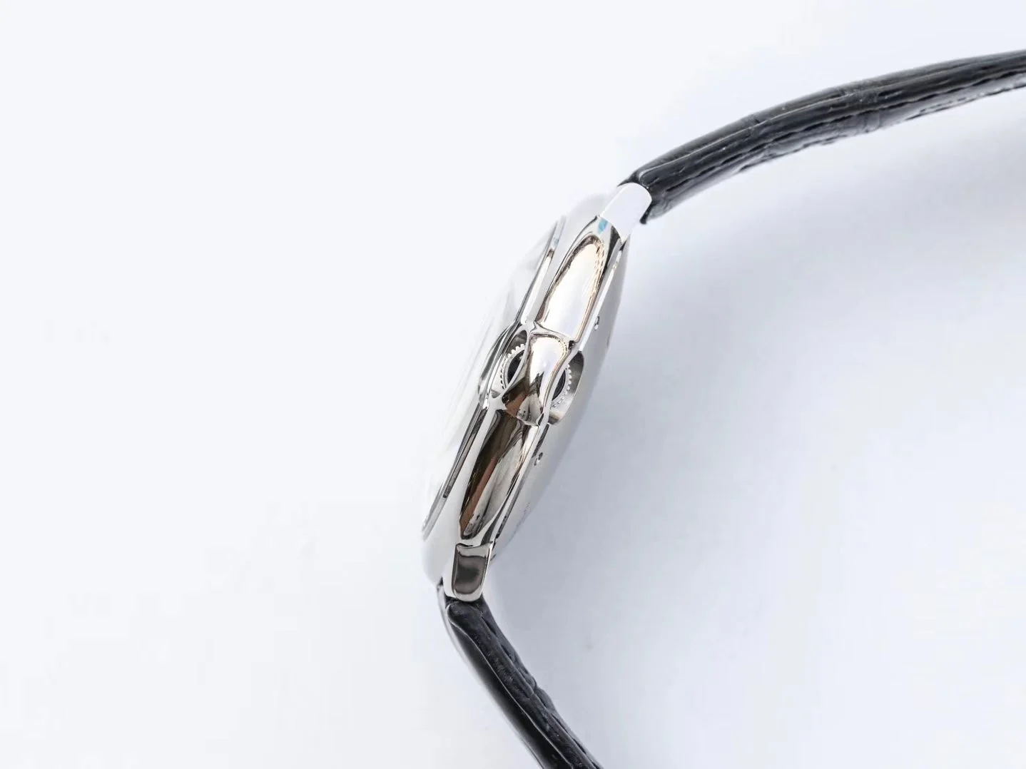 BALLON BLEU 42MM BLACK LEATHER